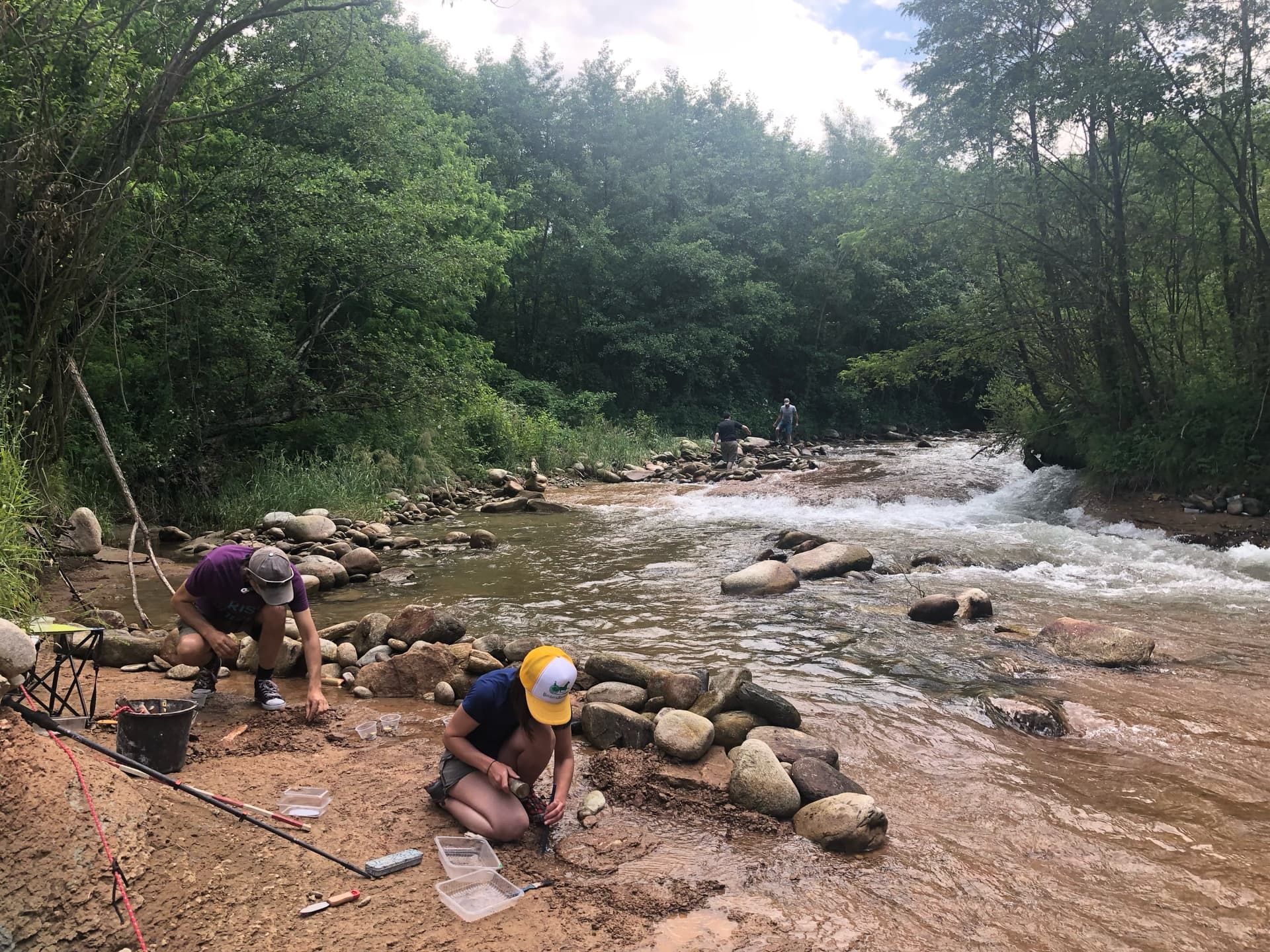 Jingmai O'Connor during field work