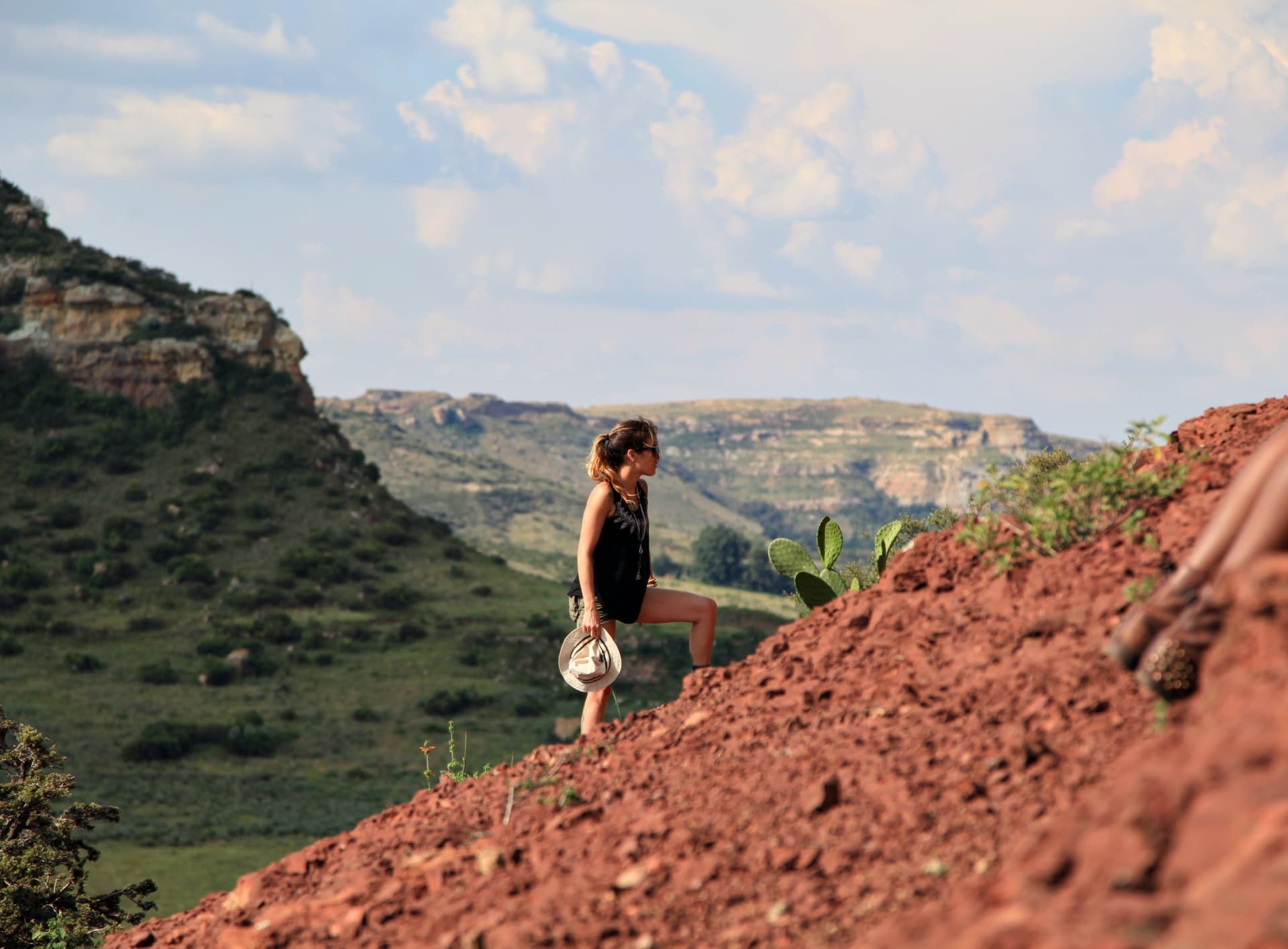 Jingmai O'Connor during field work