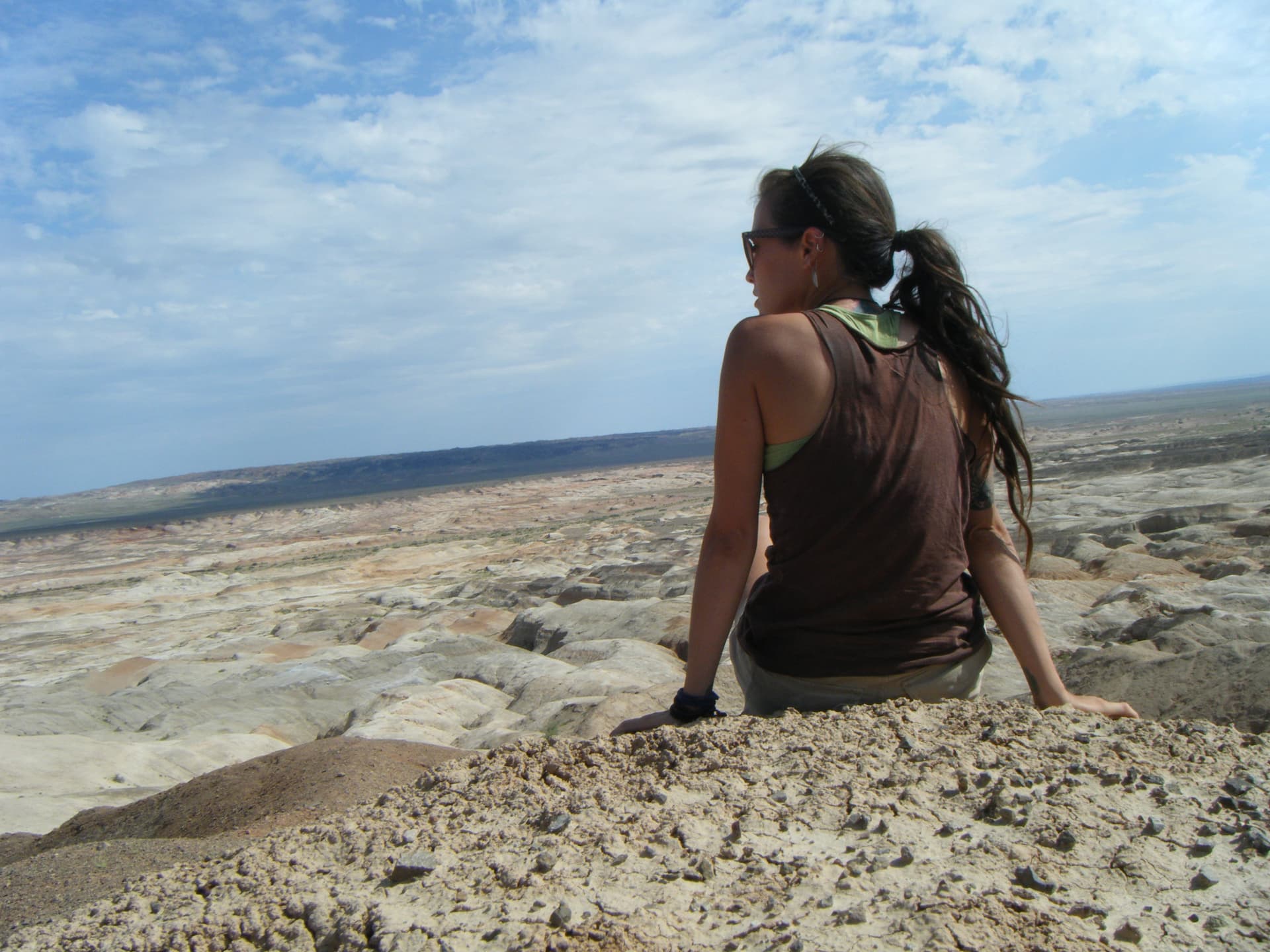 Jingmai O'Connor during field work