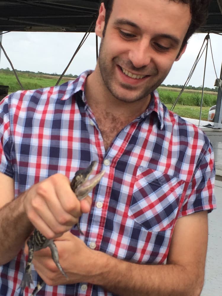 Photo of past lab member Matteo Fabbri (postdoctoral researcher)
